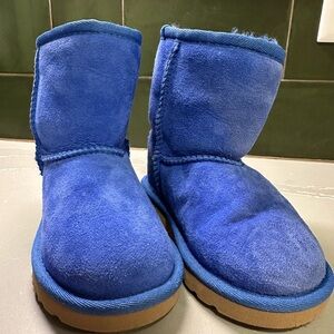 EEUC Blue Classic Uggs Toddler Size 7